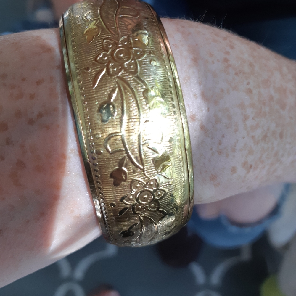 Brass bracelet